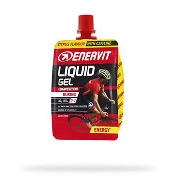 Enervit Sport Liquid Gel Citrus med koffein 18 X 60ML