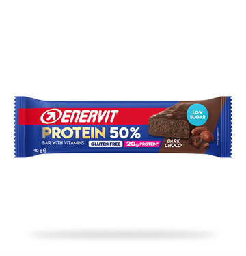 Enervit Sport Protein Bar - Dark Chocolate - 30 X 40G