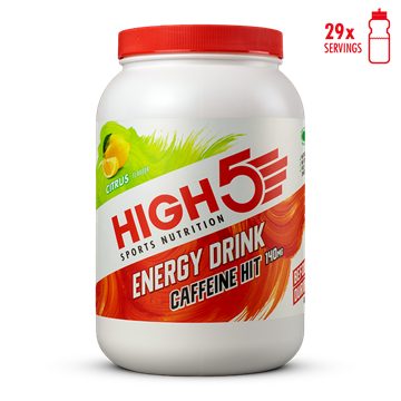 High5 Energy Drink Caffeine Hit - 140mg koffein - 1,4kg